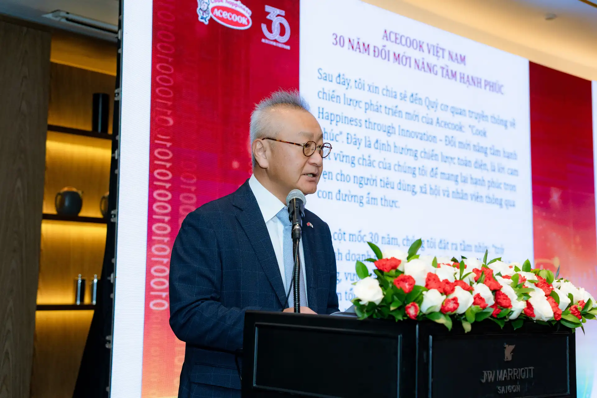 Acecook Vietnam-料理を通じて社会への30年の献身